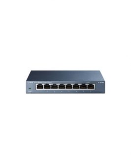 SWITCH TP-LINK TL-SG108, 8 RJ-45 GBE (10/100/1000 MBPS)